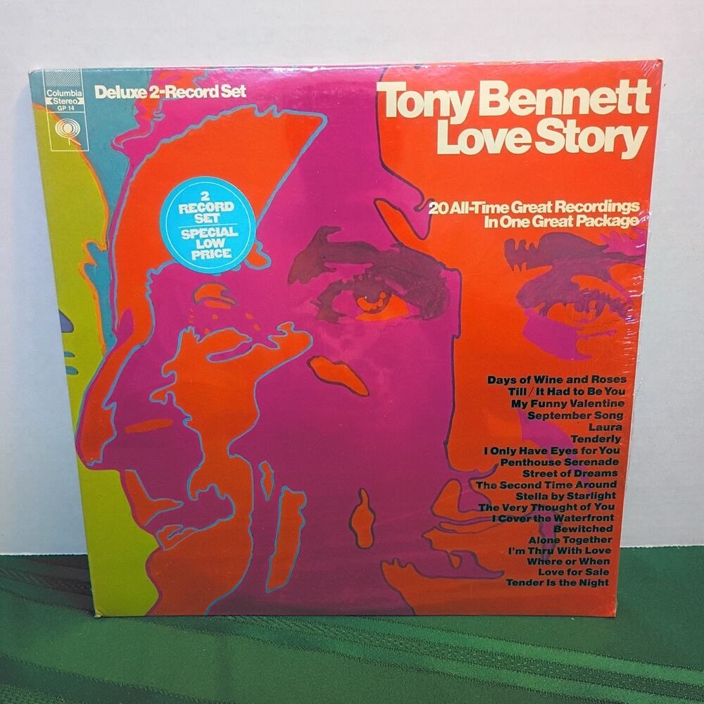 Tony Bennett - "Love Story" - Columbia Records 2LP Vinyl Set 1969 Jazz Sealed